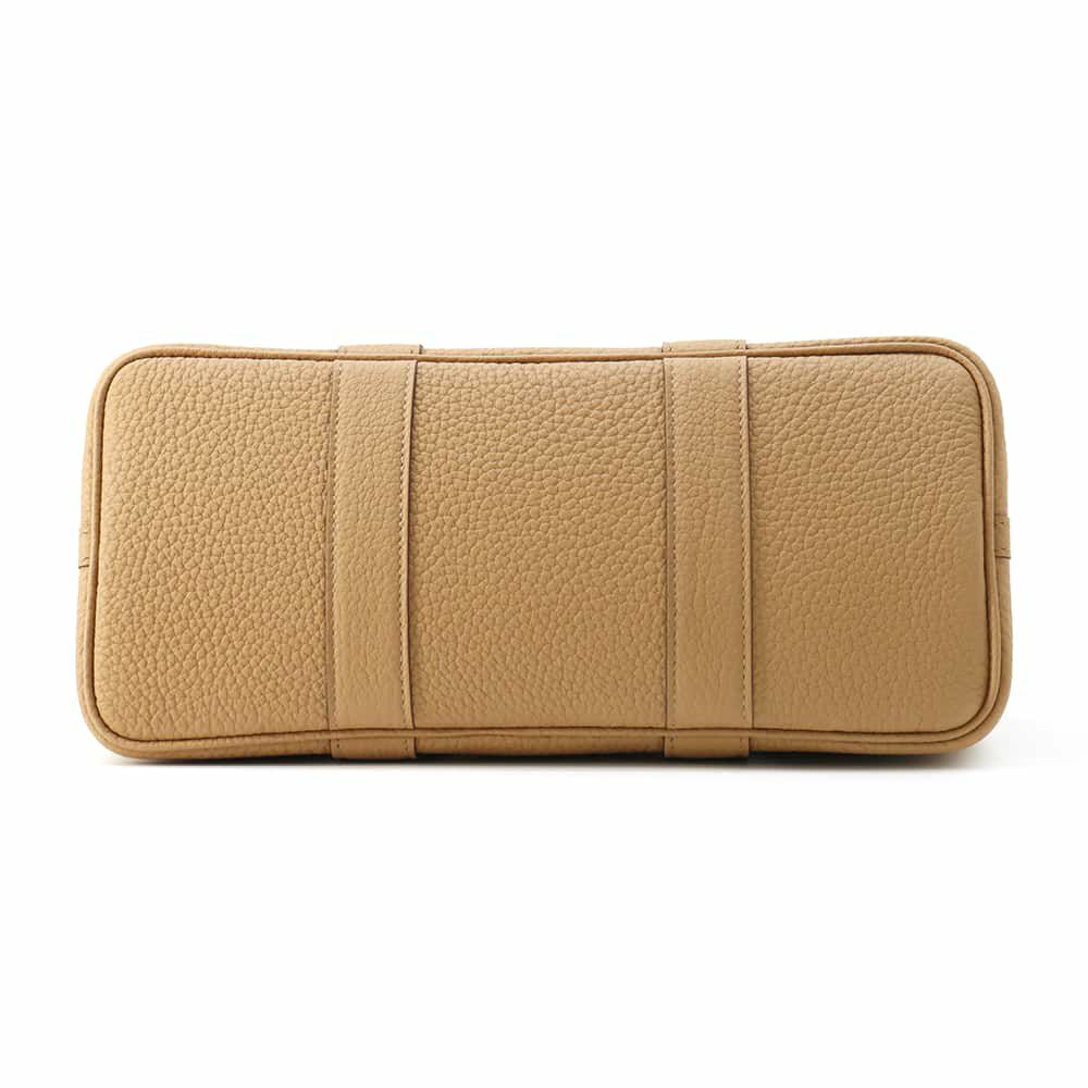 エルメス トートバッグ ガーデンパーティTPM ビスキュイ/シルバー金具 ネゴンダ U刻印