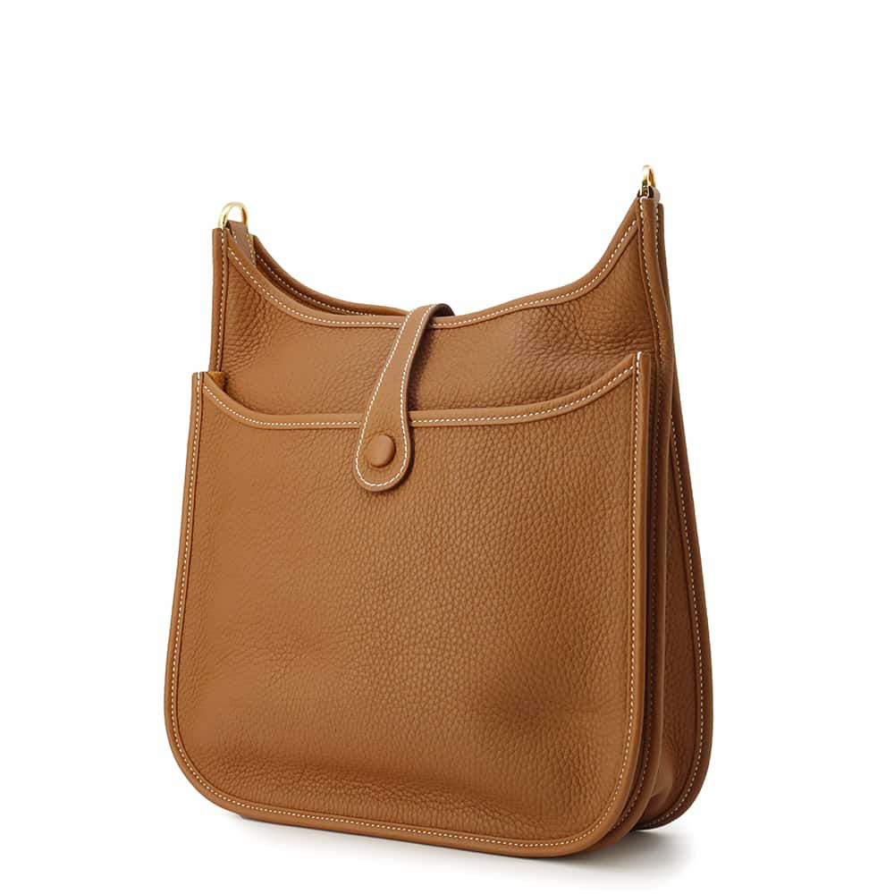 エルメス ショルダーバッグ エブリン3 PM ゴールド/ゴールド金具 トリヨンクレマンス B刻印