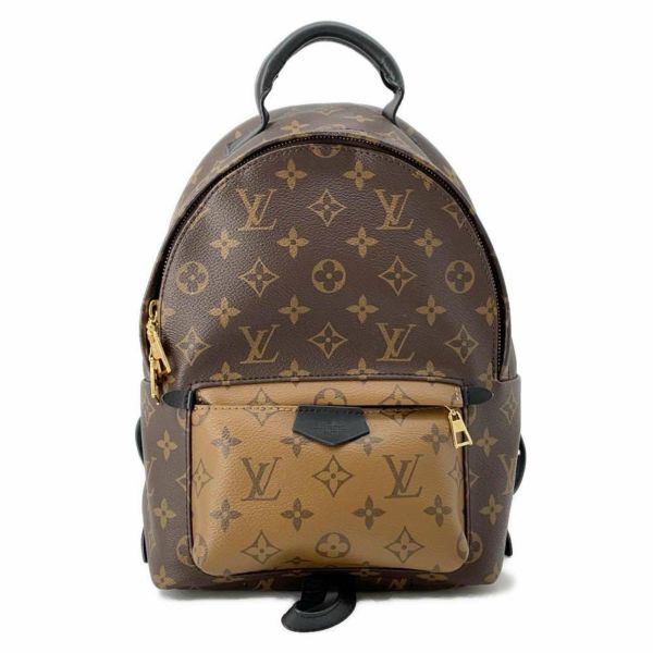 ルイヴィトン リュック モノグラム パームスプリングス バックパックPM M44870 LOUIS VUITTON ヴィトン 黒