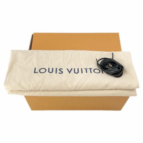 ルイヴィトン スタートレイル ラインアンクルブーツ パテントモノグラム・キャンバス カーフレザー レディースサイズ36 1A2Y7W 黒