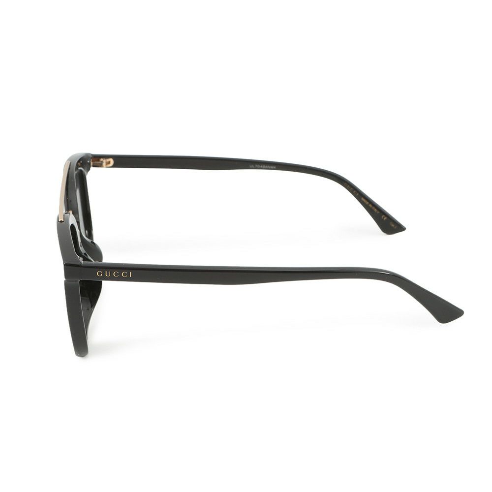 グッチ サングラス ダブルブリッジ GG0403SA GUCCI アイウェア 黒