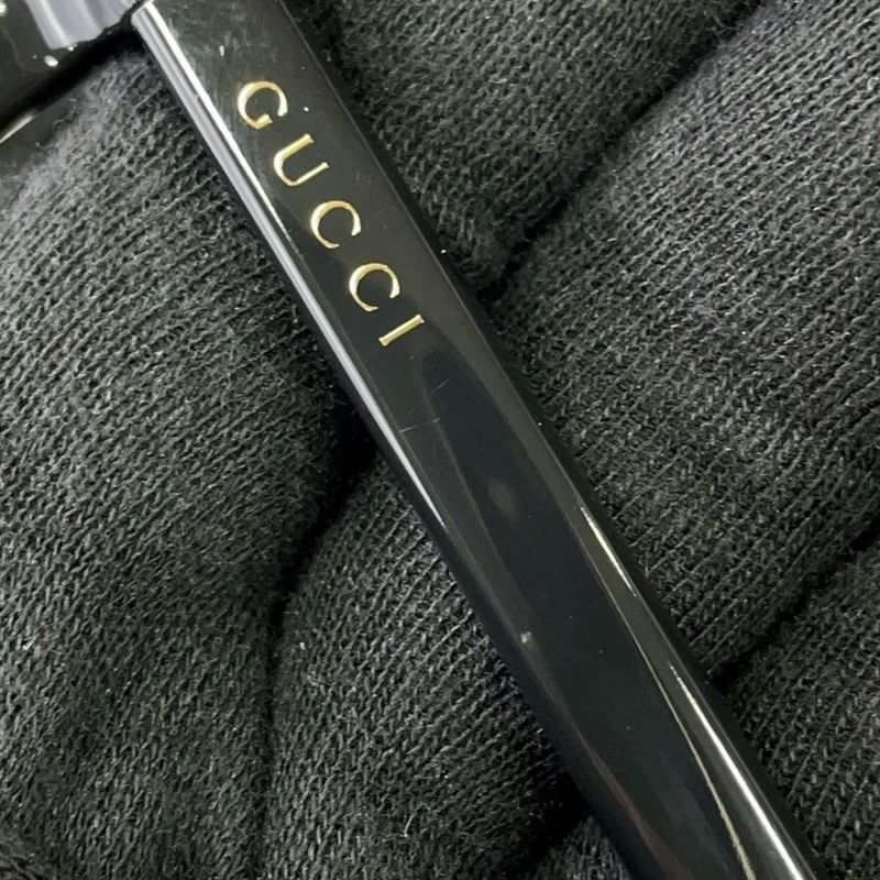 グッチ サングラス ダブルブリッジ GG0403SA GUCCI アイウェア 黒