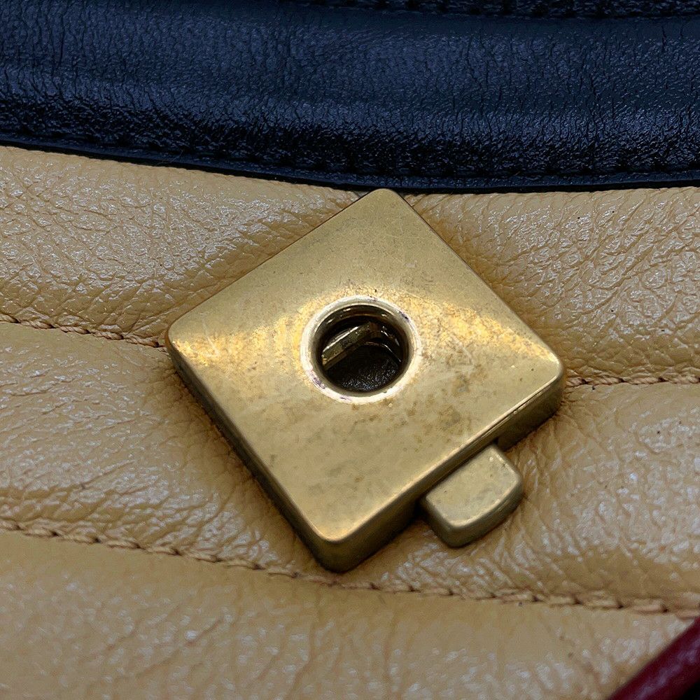 グッチ チェーンショルダーバッグ GGマーモント キルティング レザー スモール 446744 GUCCI バッグ 2way ミニバッグ