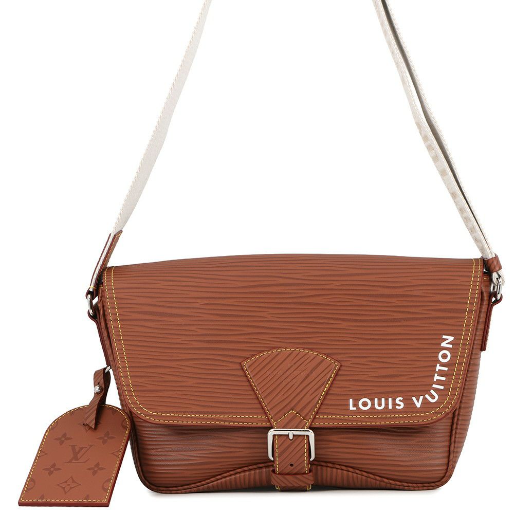ルイヴィトン ショルダーバッグ エピXL/カーフレザー モンスリ・メッセンジャー M23097 LOUIS VUITTON ヴィトン バッグ