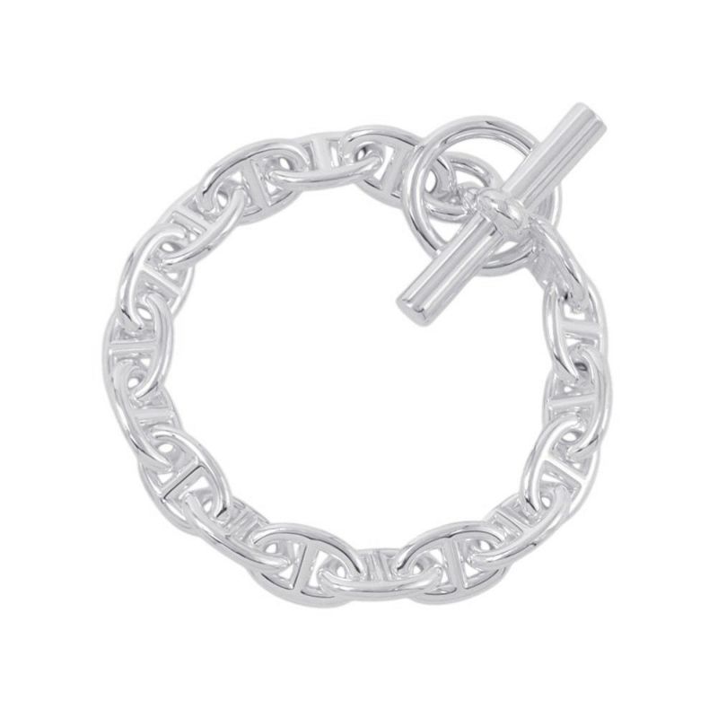 エルメス ブレスレット シェーヌダンクルPM 17コマ SV925シルバー HERMES ジュエリー