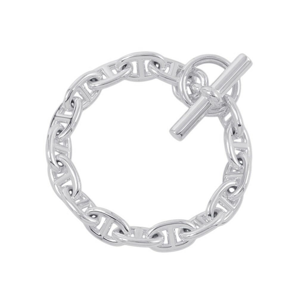 エルメス ブレスレット シェーヌダンクルMM 16コマ SV925シルバー HERMES ジュエリー