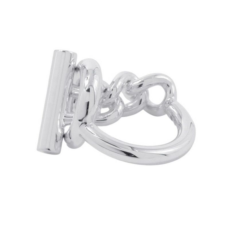 エルメス リング クロワゼットGM SV925シルバー リングサイズ51 HERMES ジュエリー 指輪