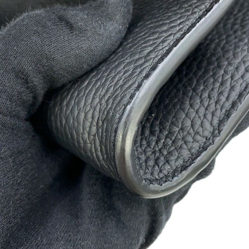 ザ ロウ ハンドバッグ ソフトマルゴー12 レザー W1586 THE ROW 2way 黒