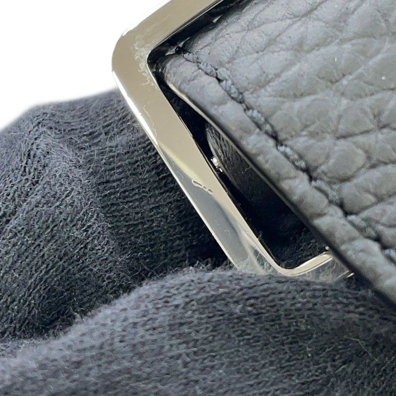 ザ ロウ ハンドバッグ ソフトマルゴー12 レザー W1586 THE ROW 2way 黒