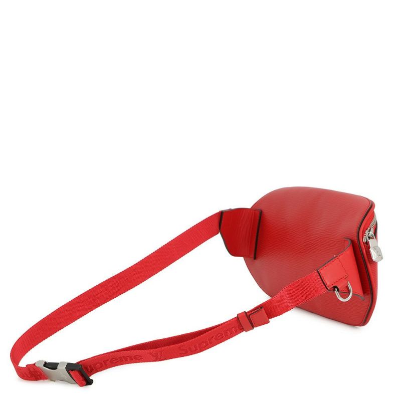 ルイヴィトン ウエストバッグ エピ バムバッグ シュプリーム コラボ M53418 LOUIS VUITTON ヴィトン Supreme メンズ