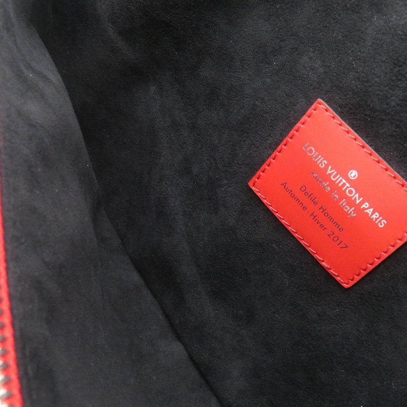 ルイヴィトン ウエストバッグ エピ バムバッグ シュプリーム コラボ M53418 LOUIS VUITTON ヴィトン Supreme メンズ