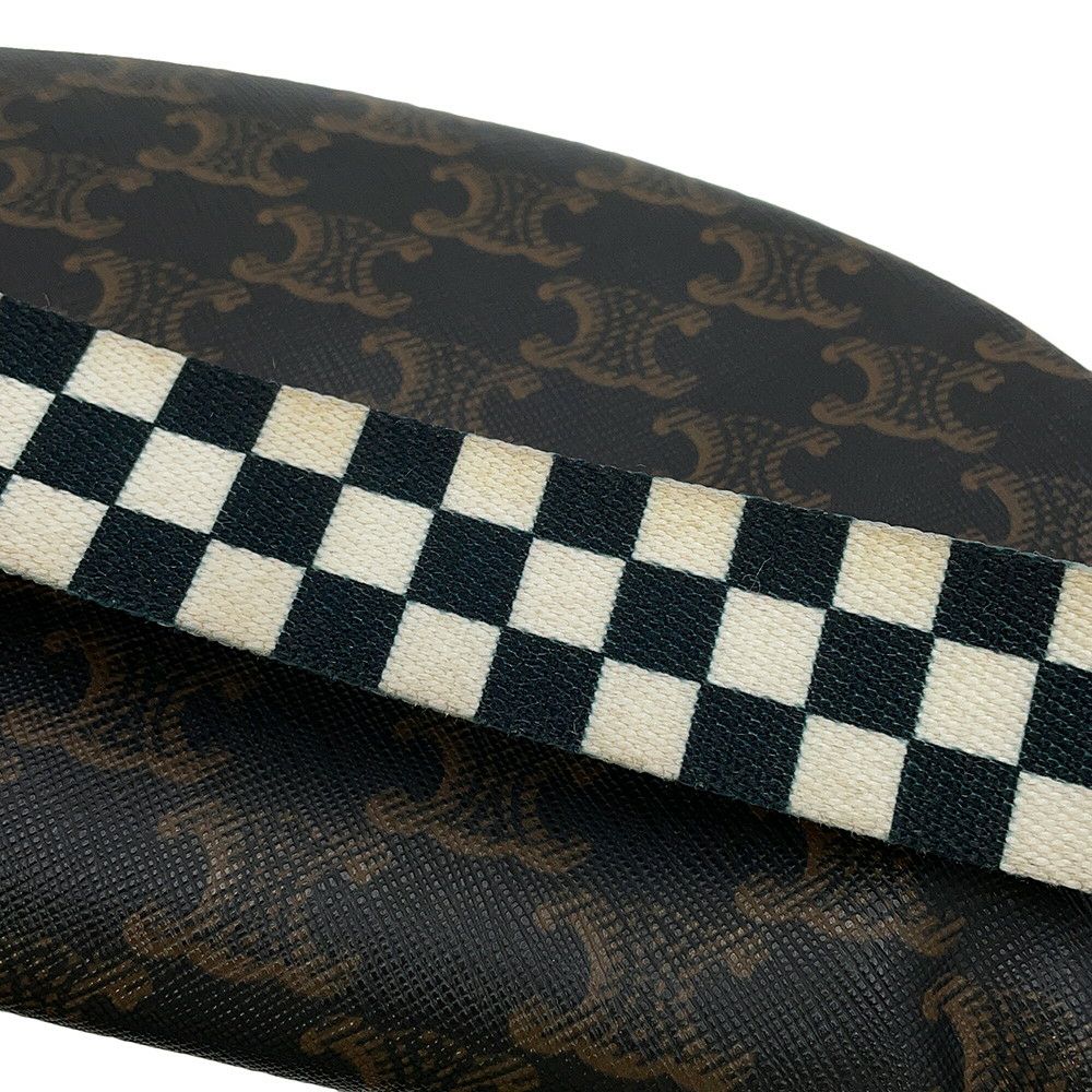 セリーヌ ボディバッグ トリオンフ ベルトバッグ PVC 195972 CELINE