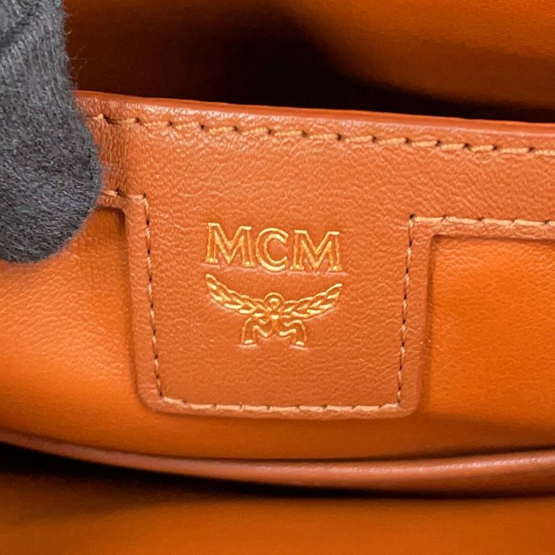 エムシーエム リュックサック オーロラデザイン レザー MMK75VE45BK001 MCM バッグパック バッグ 黒