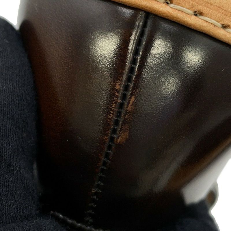 ルイヴィトン ローファー ウッドカットライン・ダービーシューズ レザー ウッド メンズサイズ7 LOUIS VUITTON 靴