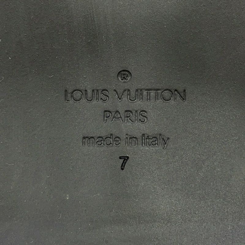 ルイヴィトン ローファー ウッドカットライン・ダービーシューズ レザー ウッド メンズサイズ7 LOUIS VUITTON 靴