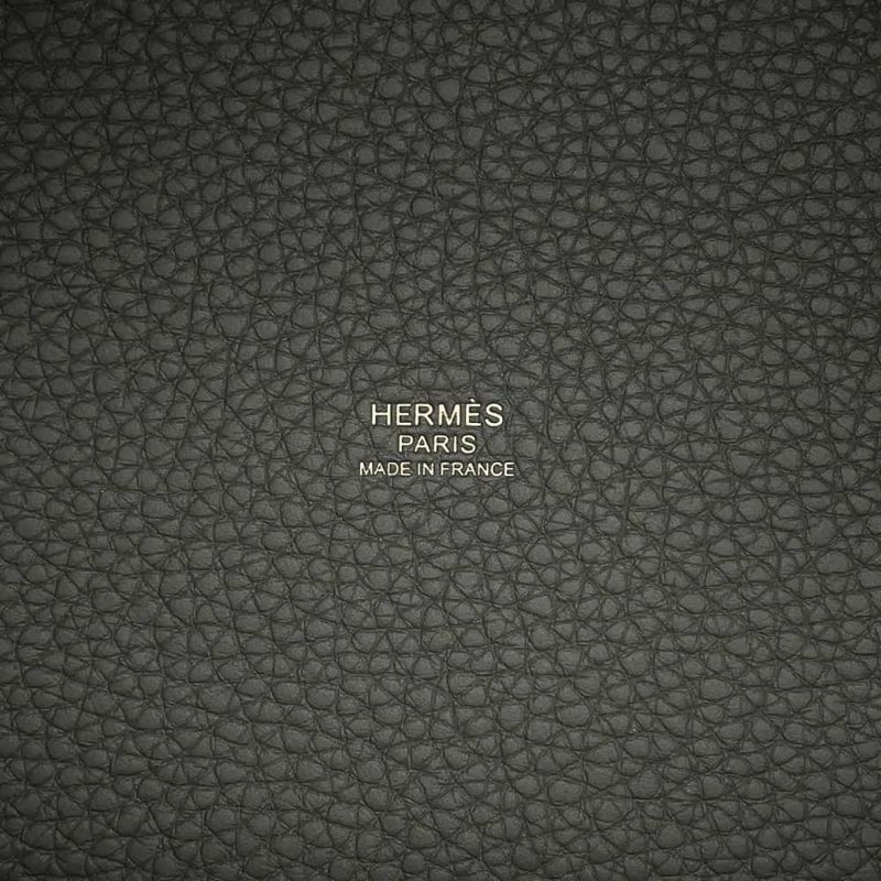 エルメス ハンドバッグ ピコタンロックPM グリメイヤー/ゴールド金具 トリヨンクレマンス W刻印