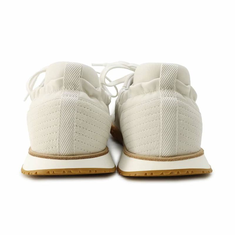 エルメス スニーカー ジェット レザー スエード メンズサイズ42 HERMES 靴 白