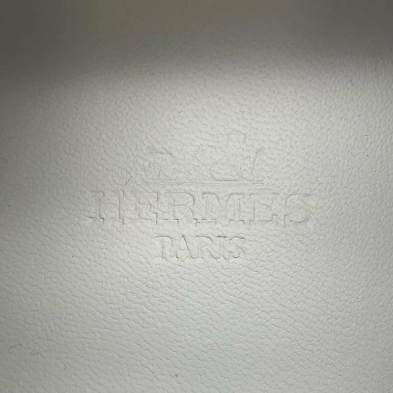 エルメス スニーカー ジェット レザー スエード メンズサイズ42 HERMES 靴 白