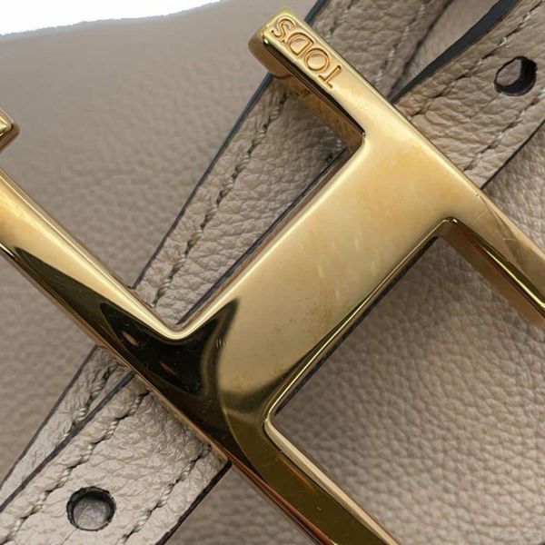 トッズ トートバッグ Tタイムレス スモール レザー ショッピングバッグ TOD'S ショルダーバッグ