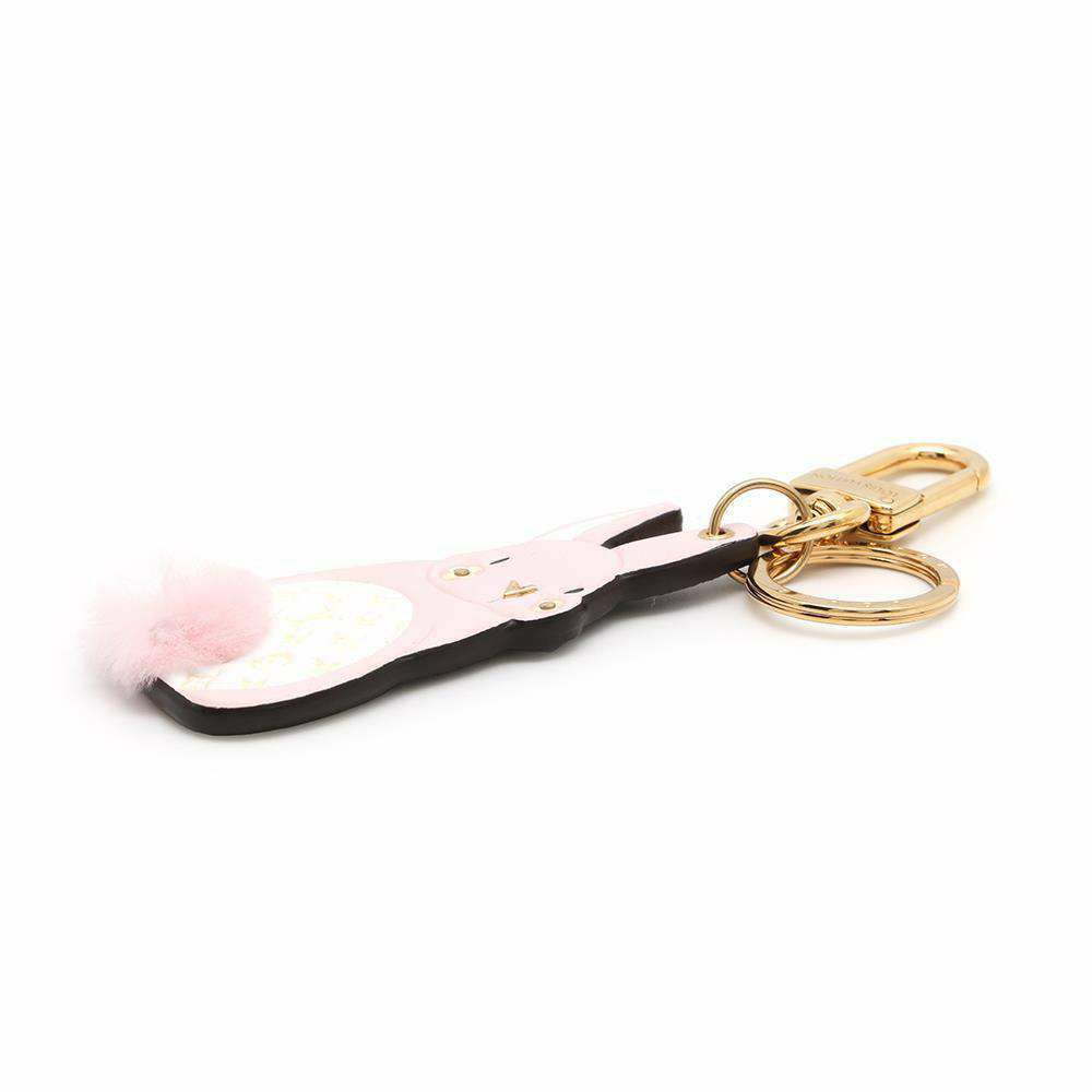 ルイヴィトン キーホルダー LV バニー モノグラム ミンクファー M01560 LOUIS VUITTON ウサギ