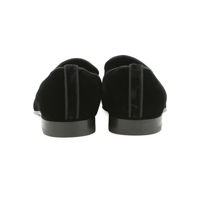 ルイヴィトン ローファー オートゥイユ・ローファー メンズサイズ5 1/2 LOUIS VUITTON 靴 黒 ブラック