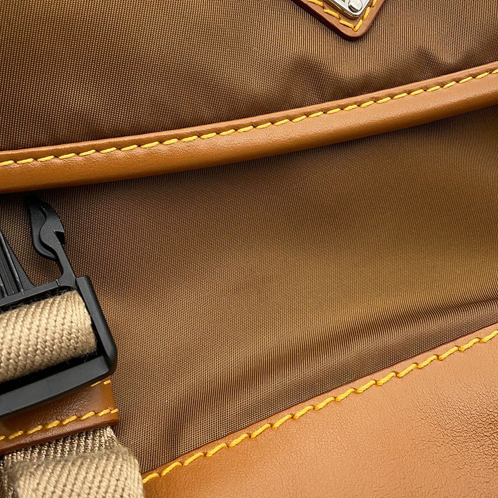 プラダ ショルダーバッグ Re-Nylon xサフィアーノ ナイロン/レザー 2VD066 PRADA 斜め掛け