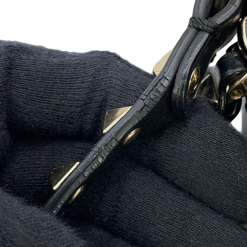 ヴァレンティノ・ガラヴァーニ ショルダーバッグ ロックスタッズ レザー 3W2B0809VSF VALENTINO 黒