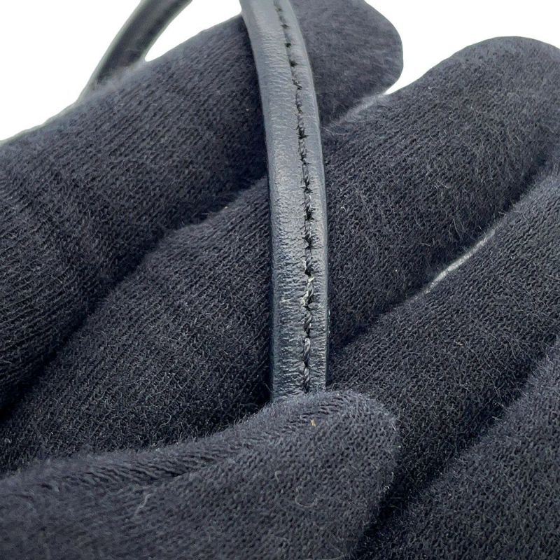 セリーヌ ショルダーバッグ ミニ トライアングル ロゴ レザー 10I193DMO CELINE ポシェット 黒