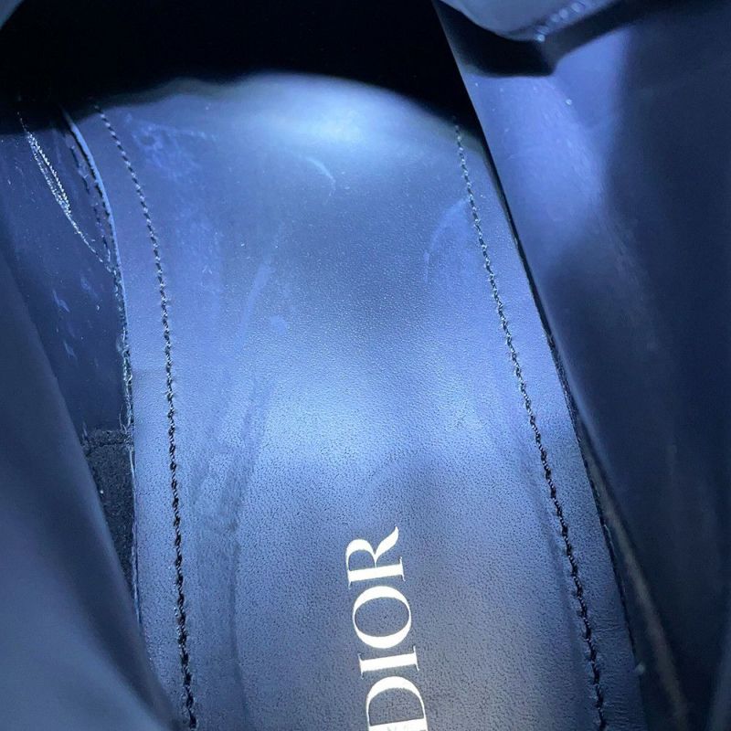 クリスチャン・ディオール ブーツ オブリーク エクスプローラー ショートブーツ メンズサイズ42 3BO296ZKD Christian Dior 靴 黒