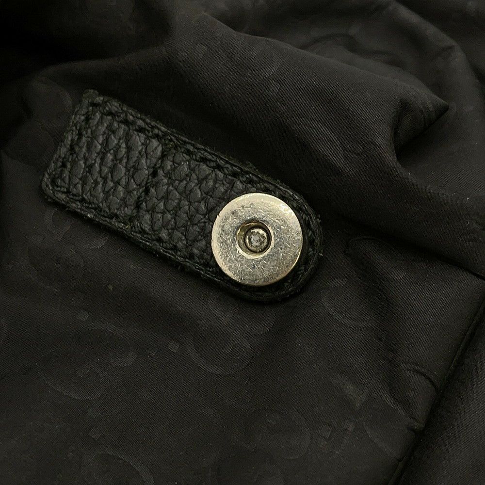 グッチ ショルダーバッグ GGナイロン/レザー メッセンジャーバッグ 510335 GUCCI バッグ 黒 アウトレット品