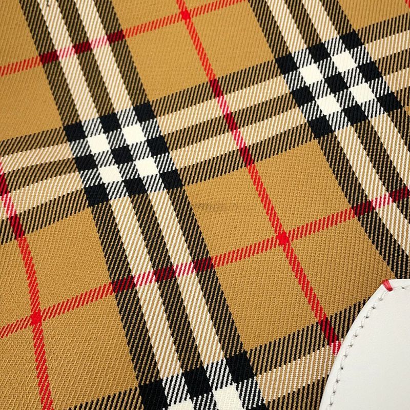バーバリー トートバッグ ノバチェック リバーシブル キャンバス レザー BURBERRY