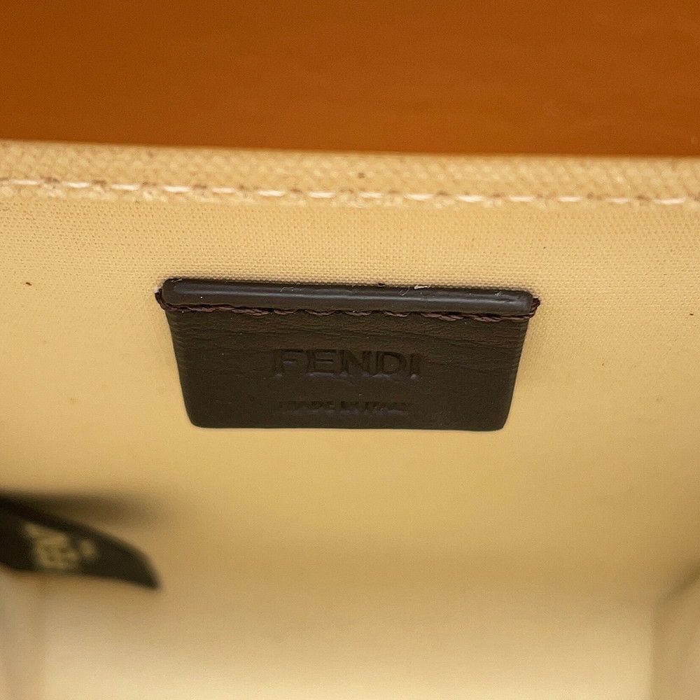 フェンディ ハンドバッグ サンシャイン ショッパー ミニ キャンバス 8BS051 2wayショルダーバッグ