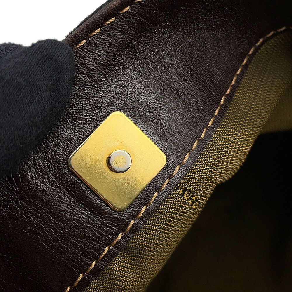 フェンディ ショルダーバッグ ズッカ柄 キャンバス/レザー 15082 FENDI ワンショルダーバッグ