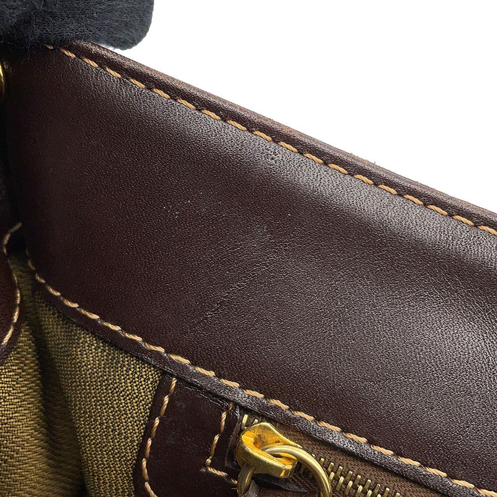 フェンディ ショルダーバッグ ズッカ柄 キャンバス/レザー 15082 FENDI ワンショルダーバッグ