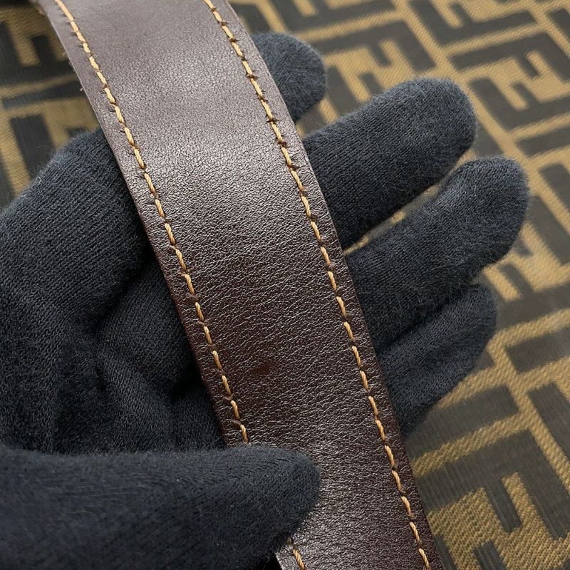 フェンディ ショルダーバッグ ズッカ柄 キャンバス/レザー 15082 FENDI ワンショルダーバッグ