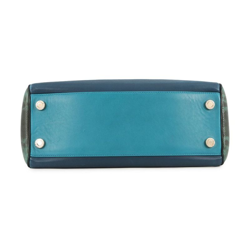 ブルガリ ハンドバッグ セルペンティ スカリエ パイソン BVLGARI 2way