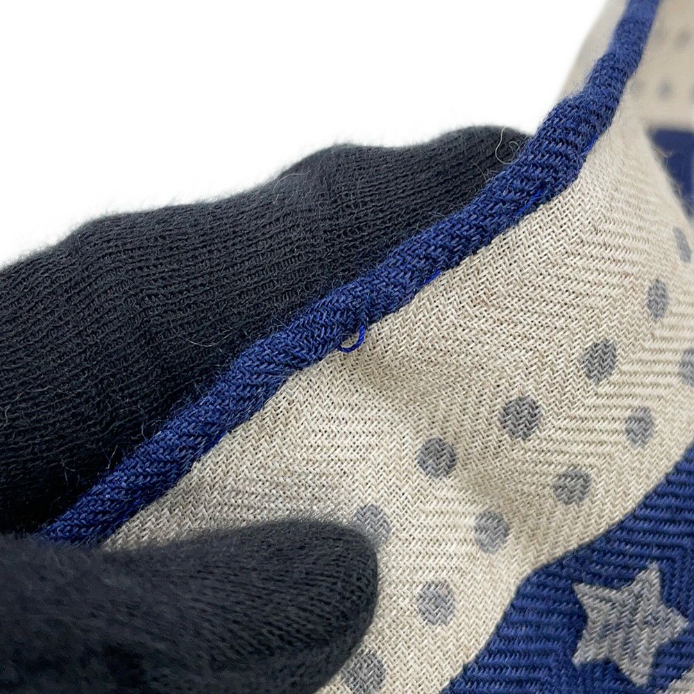 エルメス スカーフ カレH65 シュヴァル・パンク・バンダナ CHEVAL PUNK BANDANA HERMES カシミヤ シルク 2024春夏