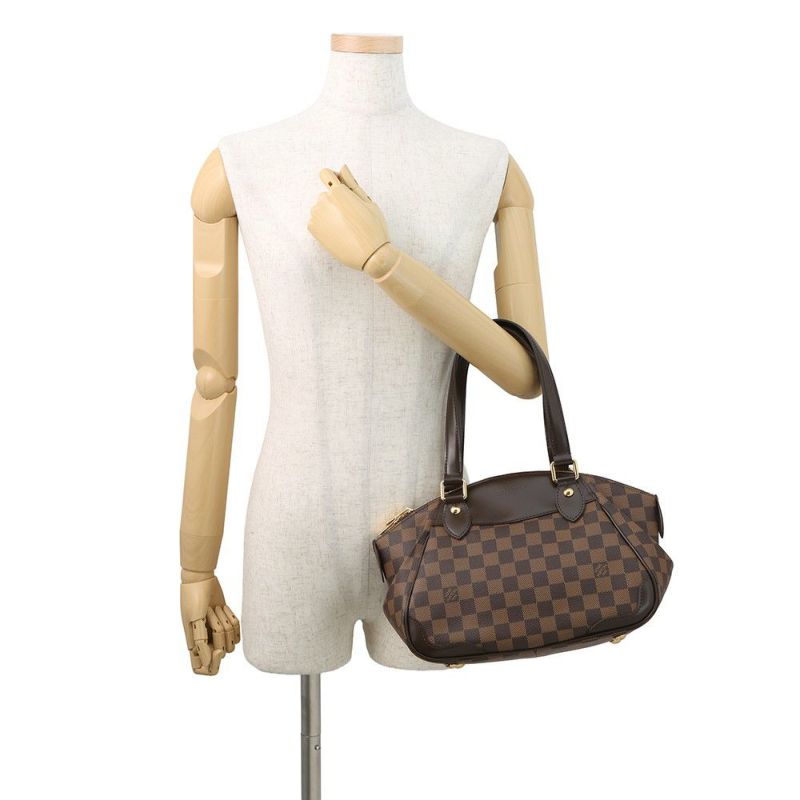ルイヴィトン ハンドバッグ ダミエ・エベヌ ヴェローナ PM N41117 LOUIS VUITTON ヴィトン バッグ 2way ショルダー
