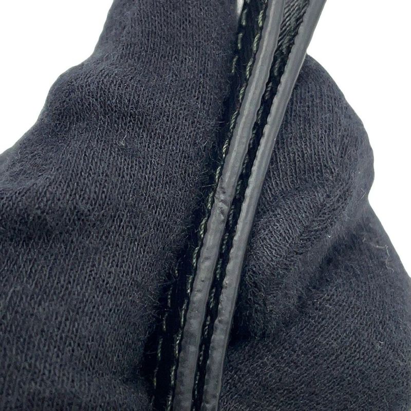 プラダ クラッチバッグ ロゴ サフィアーノ レザー 2NH05V PRADA ポーチ 黒