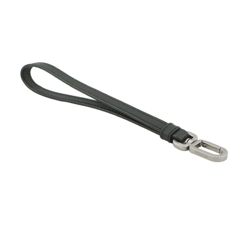 プラダ クラッチバッグ ロゴ サフィアーノ レザー 2NH05V PRADA ポーチ 黒