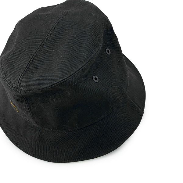 ルイヴィトン ハット ボネ・ディストーテッド ダミエ リバーシブル バケットハット コットン MP2946 LOUIS VUITTON 黒