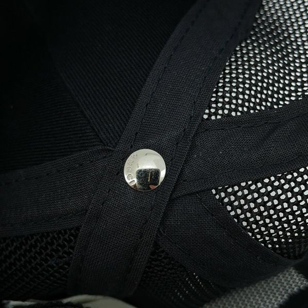 グッチ キャップ GGサイケデリック ベースボールキャップ サイズL 601253 GUCCI 帽子 黒