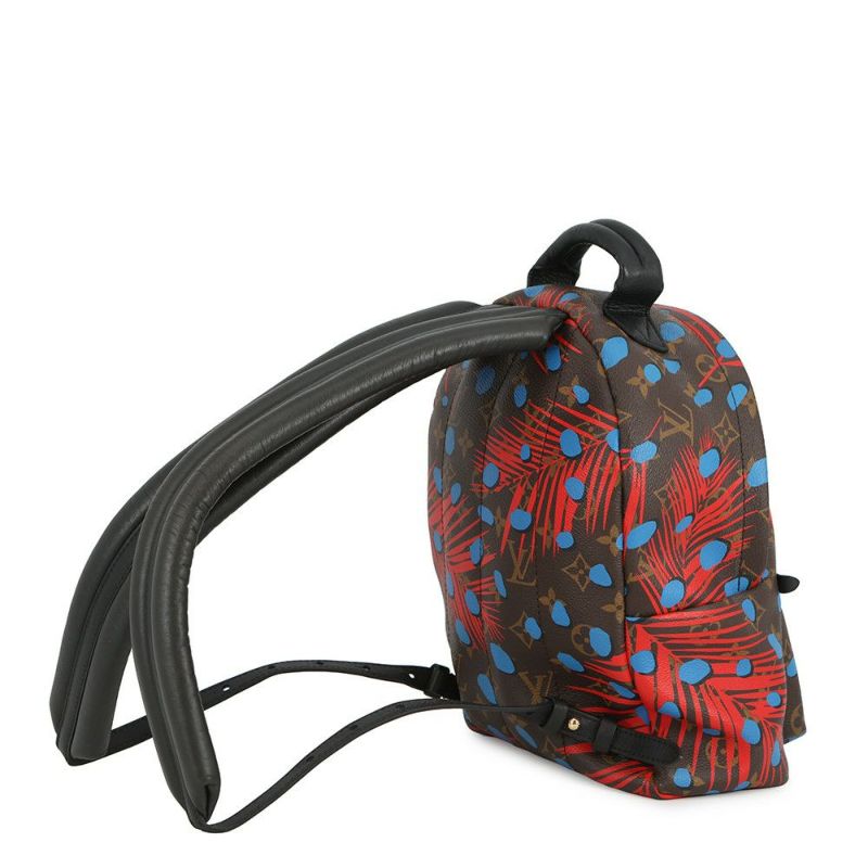 ルイヴィトン リュック モノグラム・ジャングルドット パームスプリングス バックパック PM M41980 ヴィトン バッグ 黒 ブラック