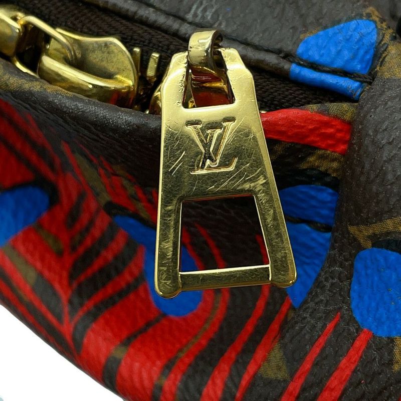 ルイヴィトン リュック モノグラム・ジャングルドット パームスプリングス バックパック PM M41980 ヴィトン バッグ 黒 ブラック