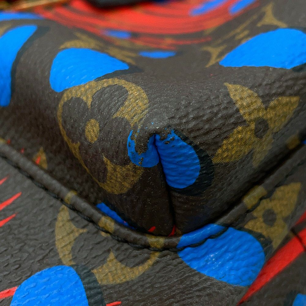 ルイヴィトン リュック モノグラム・ジャングルドット パームスプリングス バックパック PM M41980 ヴィトン バッグ 黒 ブラック