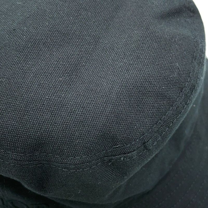 クリスチャン・ディオール バケットハット ピータードイグ コットン サイズM 033C906P4511 Christian Dior 黒 帽子