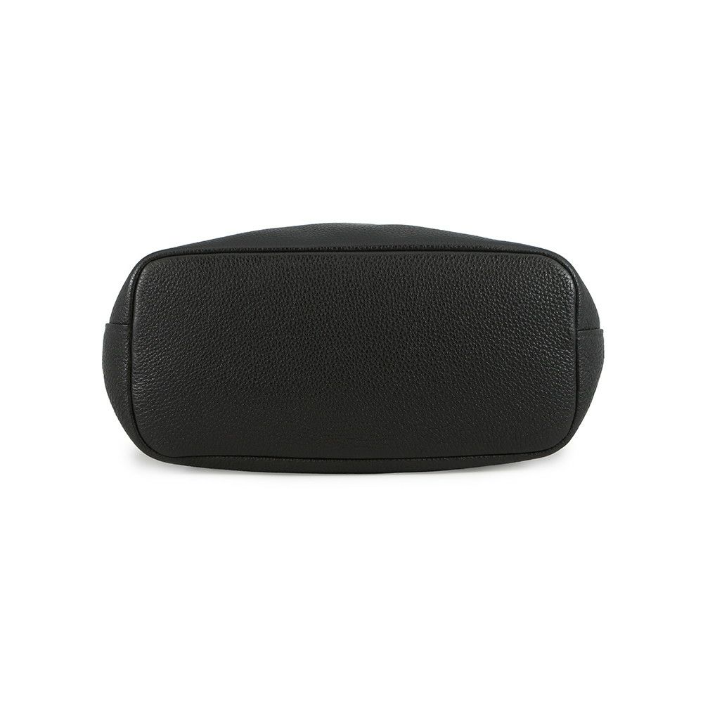 プラダ ショルダーバッグ ロゴ カーフレザー 1BE066 PRADA 黒