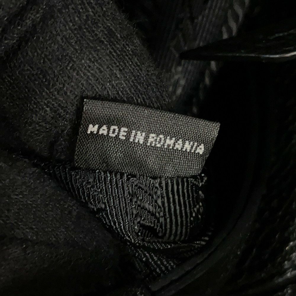 プラダ ショルダーバッグ ロゴ カーフレザー 1BE066 PRADA 黒