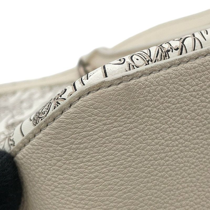 ベルルッティ ハンドバッグ トゥジュール トワル・マルブフ XS Berluti 10周年記念日本限定モデル 白 2way