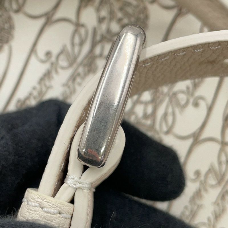 ベルルッティ ハンドバッグ トゥジュール トワル・マルブフ XS Berluti 10周年記念日本限定モデル 白 2way